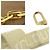 Borsa tote Louis Vuitton M21276 Coussin MM Taupe - vista 9