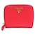 Monedero de cuero rojo Prada Roja  ref.1469584