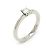 Anello di fidanzamento in platino e diamante Chopard