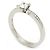 Anello di fidanzamento in platino e diamante Chopard - vista 3