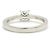 Anello di fidanzamento in platino e diamante Chopard - vista 5