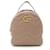 Gepolsterter Rucksack Gucci GG Marmont Beige Leder  ref.1469732