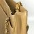 Borsa a spalla in pelle beige Chanel - vista 12