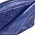 Borsa a spalla in pelle blu Chanel - vista 13