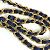 Borsa a spalla in pelle blu Chanel - vista 15