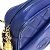 Borsa a spalla in pelle blu Chanel - vista 7