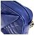 Borsa a spalla in pelle blu Chanel - vista 8