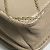 Cartera larga de cuero beige Chanel - vista 5