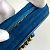 Borsa in pelle blu Chanel - vista 13