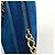 Borsa in pelle blu Chanel - vista 14