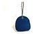 Borsa in pelle blu Chanel - vista 2