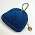 Borsa in pelle blu Chanel - vista 4