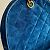 Borsa in pelle blu Chanel - vista 6
