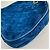 Borsa in pelle blu Chanel - vista 7