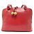 Timeless Borsa a spalla in pelle rossa Chanel Rosso - vista 2