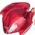 Timeless Borsa a spalla in pelle rossa Chanel Rosso - vista 9