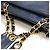 Borsa a spalla in pelle blu navy Chanel - vista 11