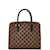 Bolso Louis Vuitton Damier Triana Castaño Cuero Plástico  ref.1470017