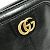 Borsa a Spalla GG Marmont 524620 di Gucci Nero - vista 10