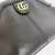 Borsa a Spalla GG Marmont 524620 di Gucci Nero - vista 7