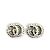 Orecchini in argento con logo GG Marmont di Gucci - vista 6