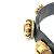 Bracciale in pelle nera Gucci Nero - vista 10