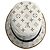 Cappello bucket Dauphine Louis Vuitton Bianco Beige - vista 3