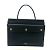 Borsa in pelle nera Burberry Nero
