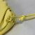 Borsa a spalla in pelle gialla Bottega Veneta Giallo - vista 7