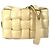 Borsa a spalla in pelle beige Bottega Veneta