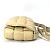 Borsa a spalla in pelle beige Bottega Veneta - vista 4
