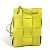 Borsa a tracolla bucket pochette Bottega Veneta Verde - vista 3
