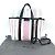 Borsa a Spalla Balenciaga 671404 Stripe 2WAY Rosa - vista 3
