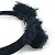 Fascia per capelli Chanel 14K Katyusha Nera Nero - vista 7