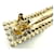 Accessorio per capelli logo Chanel Valletta oro Nero - vista 9