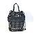 Schwarze Stoff-Tote von Chanel - Ansicht 3