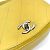 Borsa a spalla in pelle gialla Chanel Giallo - vista 6