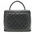 Borsa in pelle nera Chanel A12397 Nero - vista 2