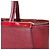 Borsa in pelle rossa Fendi 8BH250 Rosso - vista 6