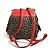 Zaino Fendi marrone e rosso - vista 2