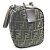 Borsa a mano Duffle Mini Fendi Marrone - vista 2