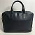 Christian Dior Borsa in pelle blu navy Dior Homme - vista 3