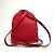 Fendi 8BZ038 Rucksack Valentine Limited Color Studs Rot - Ansicht 2