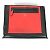 Clutch in pelle nera Christian Louboutin
