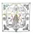 Hermès Hermes ETRIERS Yellow Scarf Cloth  ref.1470484