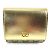 Billetera bi-fold Gucci en oro Dorado