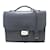 Hermès Hermes Gray Leather Briefcase Brown  ref.1470563