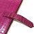 Hermès Bearn Souffle Bifold Langbörse Pink - Ansicht 5