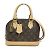Louis Vuitton Alma BB 2way Shoulder Bag Brown