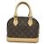 Louis Vuitton Alma BB 2way Shoulder Bag Brown - view 2